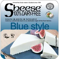 Queso vegetal estilo azul sin gluten y sin lactosa