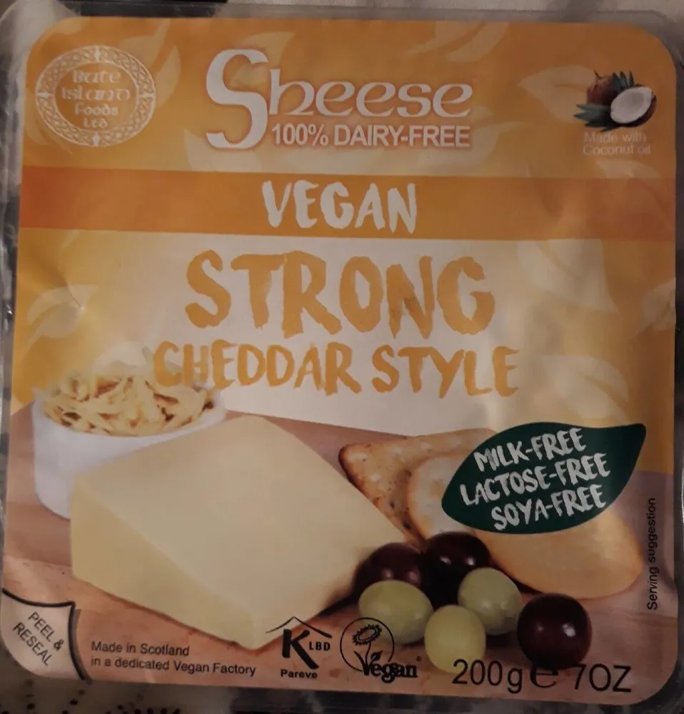 Vegan Strong Cheddar Style