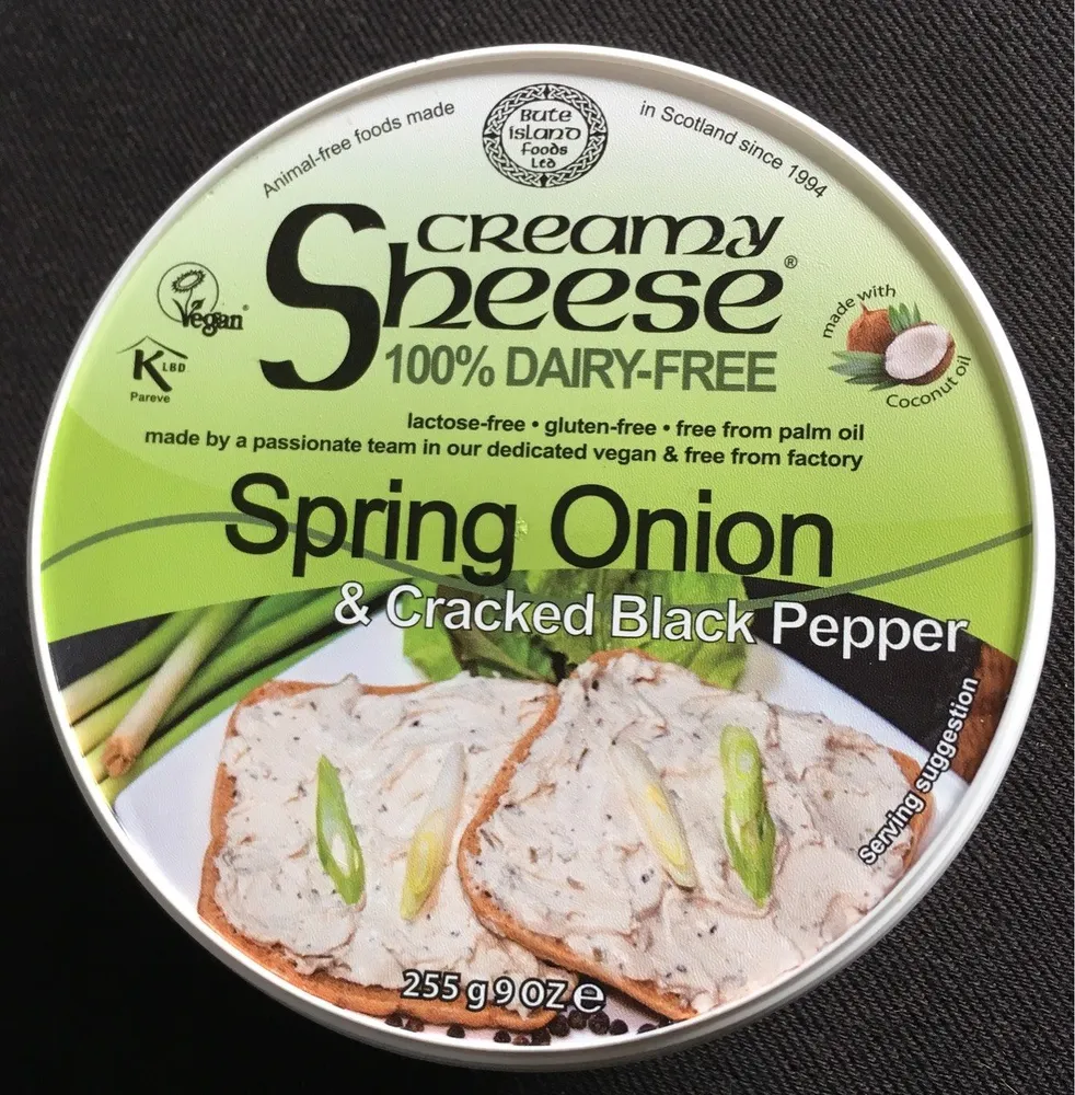 Creamy Sheese Spring Onion & Cracked Black Pepper