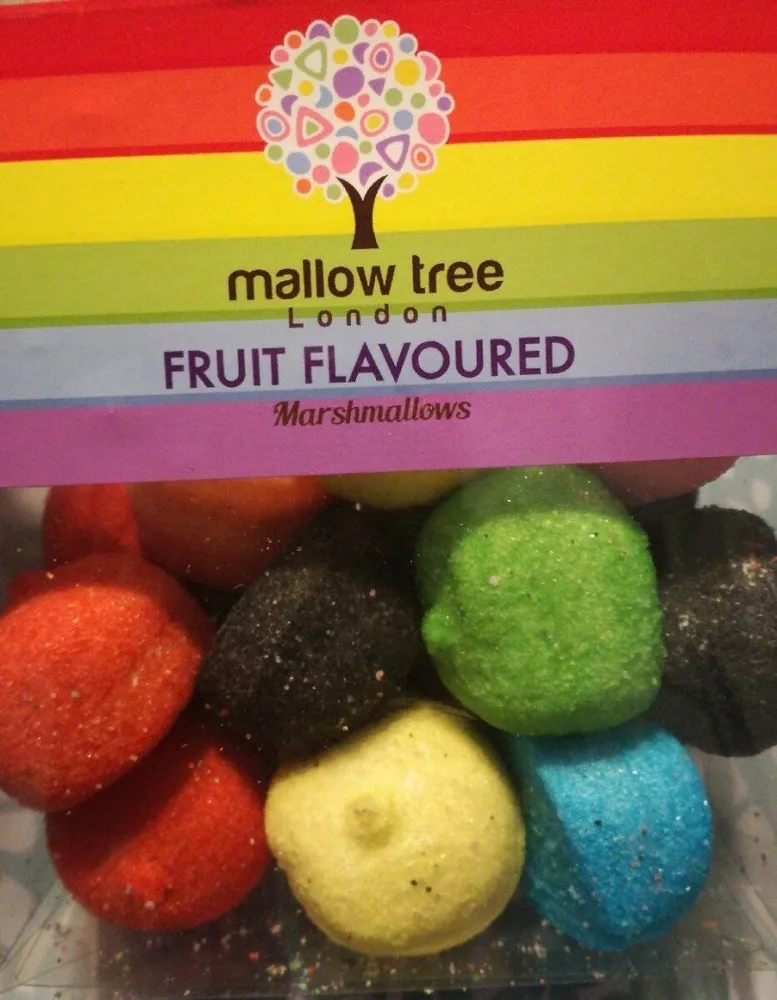 Fruit flavored marshmallows