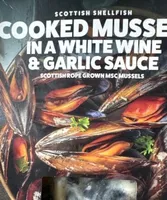 Cooked mussels