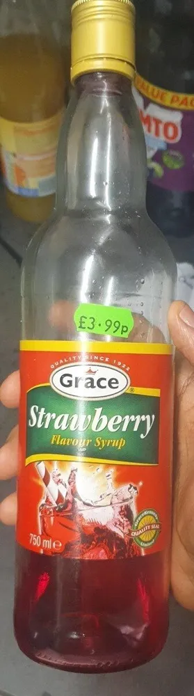 strawberry syrup