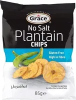No Salt Plantain Chips