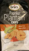 Paprika plantain chips