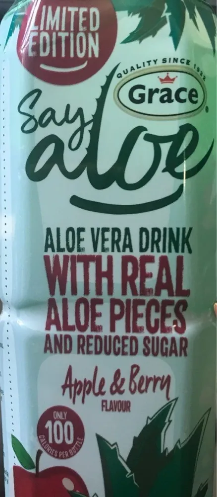 Aloe Vera Drink Apple & Berry Flavour