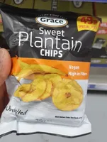 Sweet plantain chips