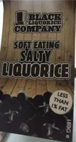 Soft eating salty liquorice