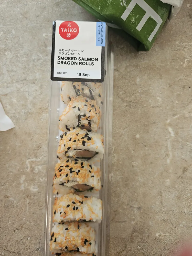Smoked Dragon Rolls