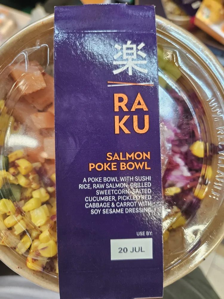 Salmon poke bowl