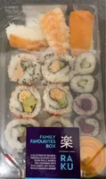 Selection of sushi