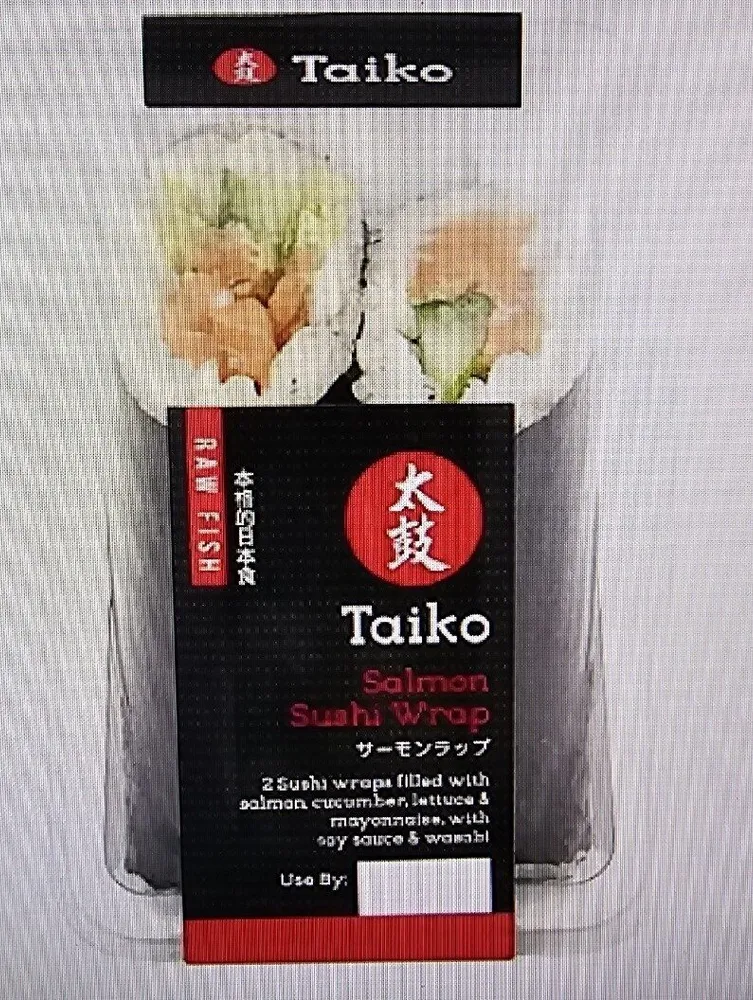 Salmon Sushi Wrap