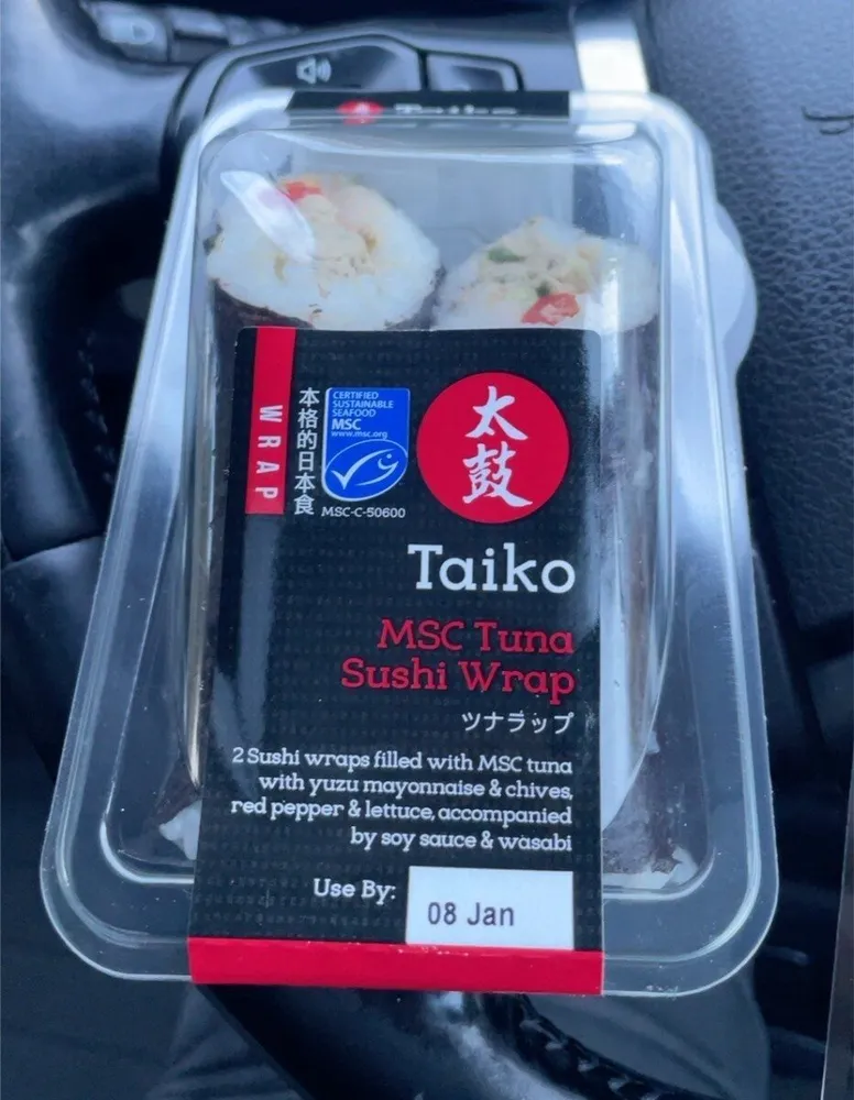 MSC tuna Sushi Wrap