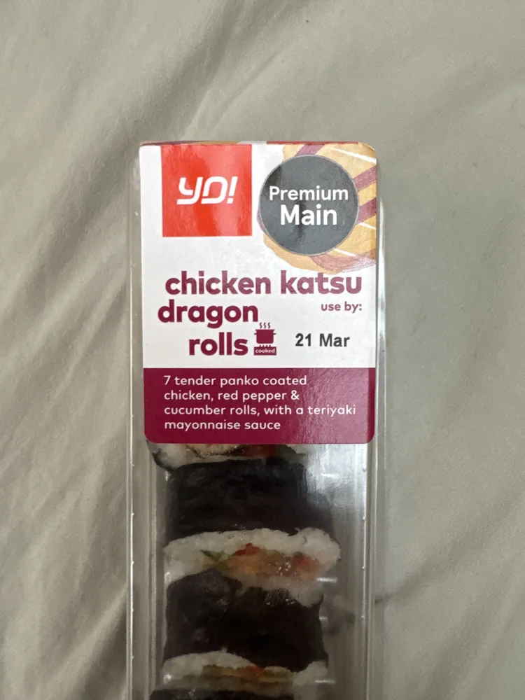 Chicken katsu rolls