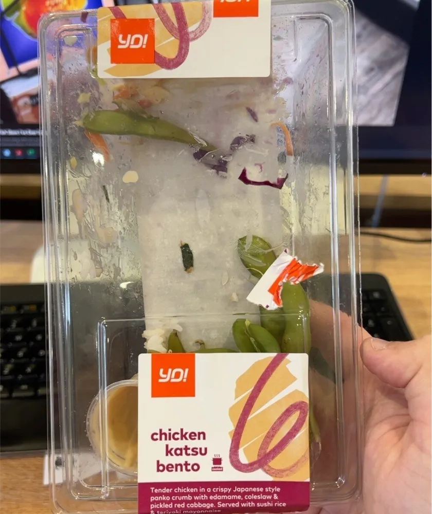 Chickrn katsu bento