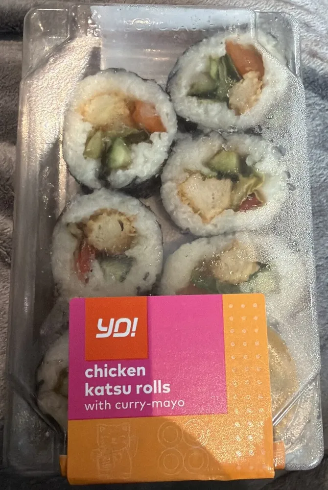Chicken  katsu rolls with curry-mayo - Yo - Yo - Yo