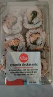 Dynamite chicken rolls