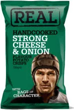 Real Chips Strong Cheese & Onion