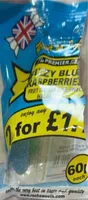 fizzy blue raspberrys