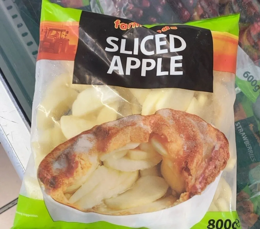 Sliced apple