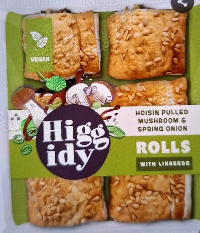 Pulled Hoisin Mushroom & Spring Onion Roll