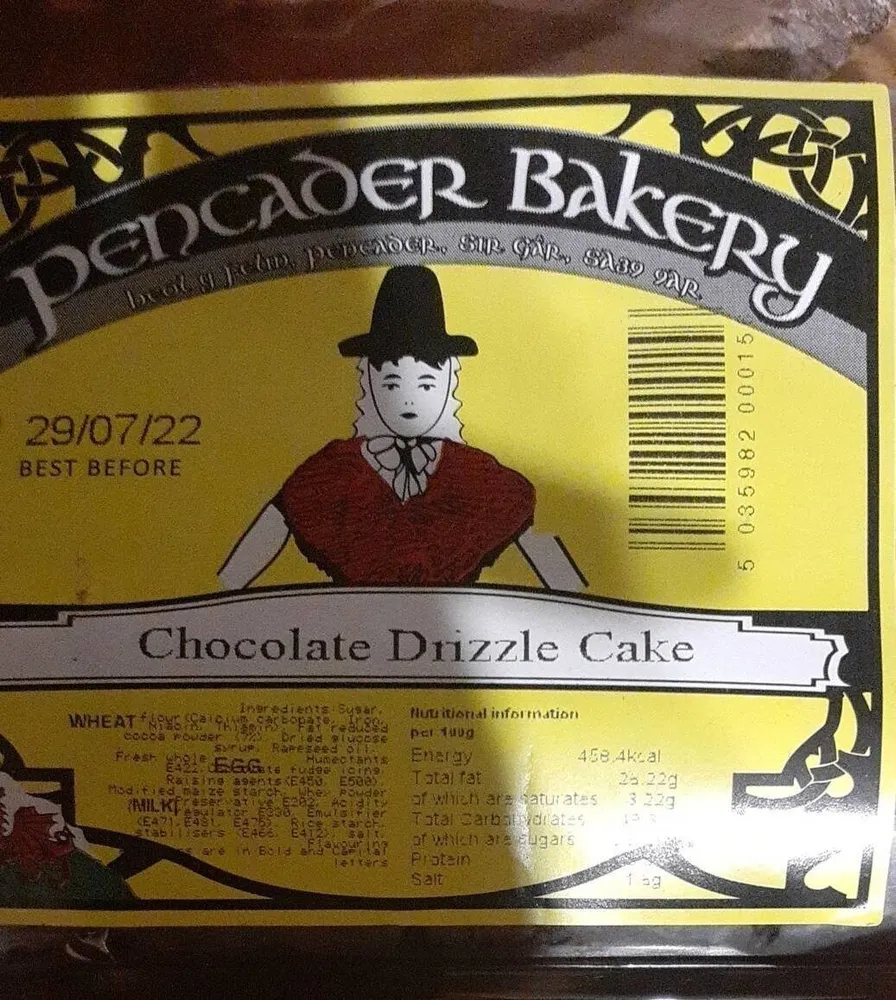 Chocolate drizzle cake