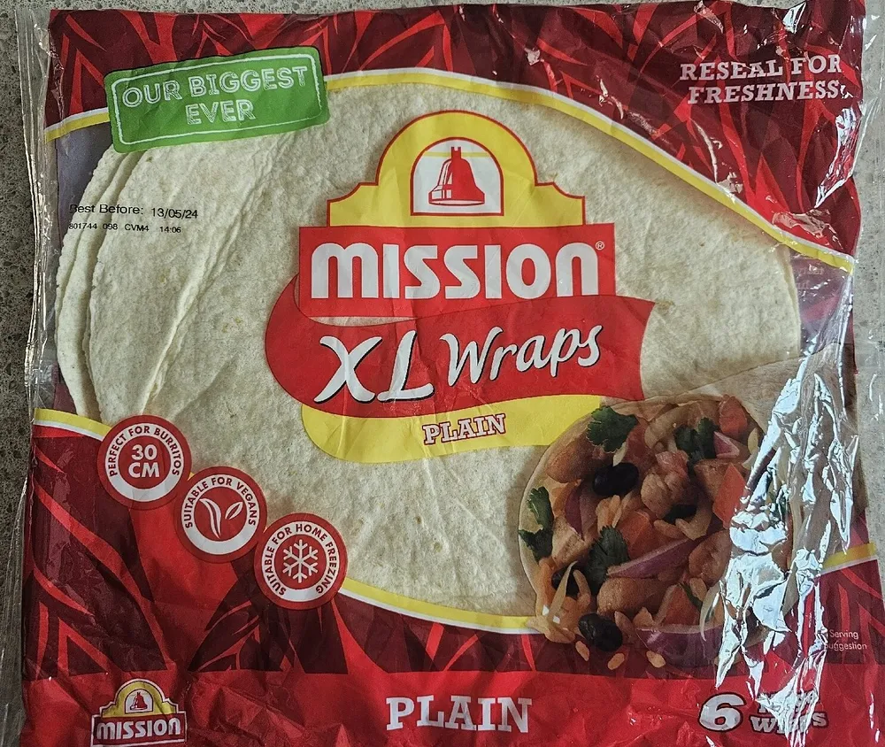 XL Wraps Plain