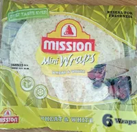 Mini Wraps Wheat & White