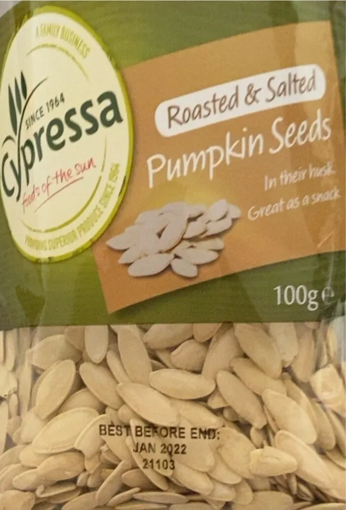 Roasted & Salted Pumpkin Seeds