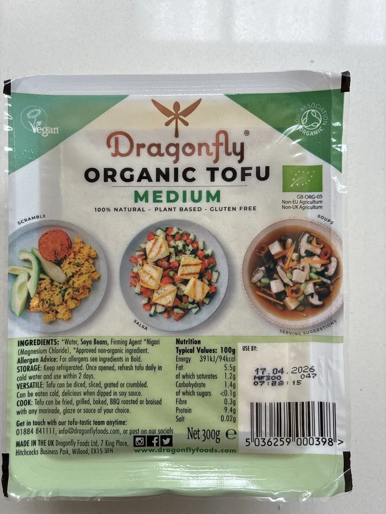 Organic Tofu - Medium