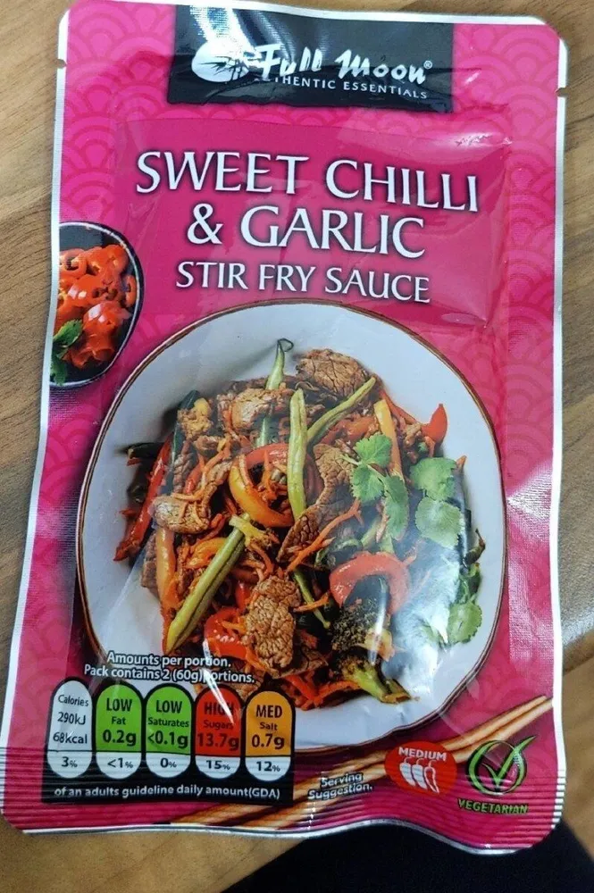 SWEET CHILLI & GARLIC STIR FRY SAUCE