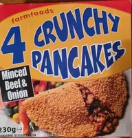 4 Minced Beef and Onion Crunchy Pancakes