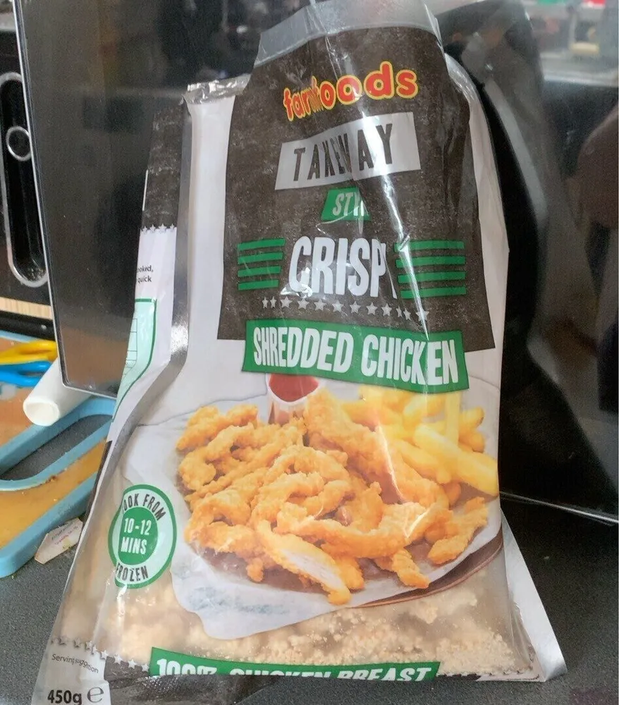 Shredded chicken