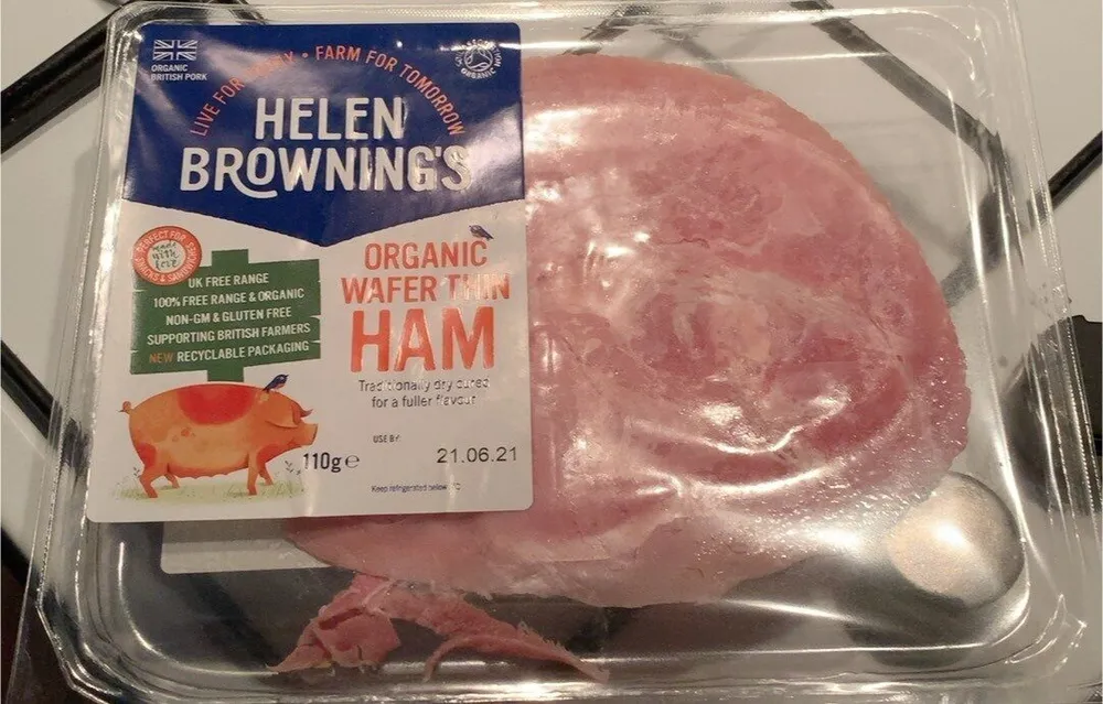 Organic wafer thin ham