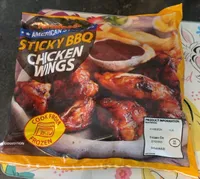 Sticky BBQ chicken wings