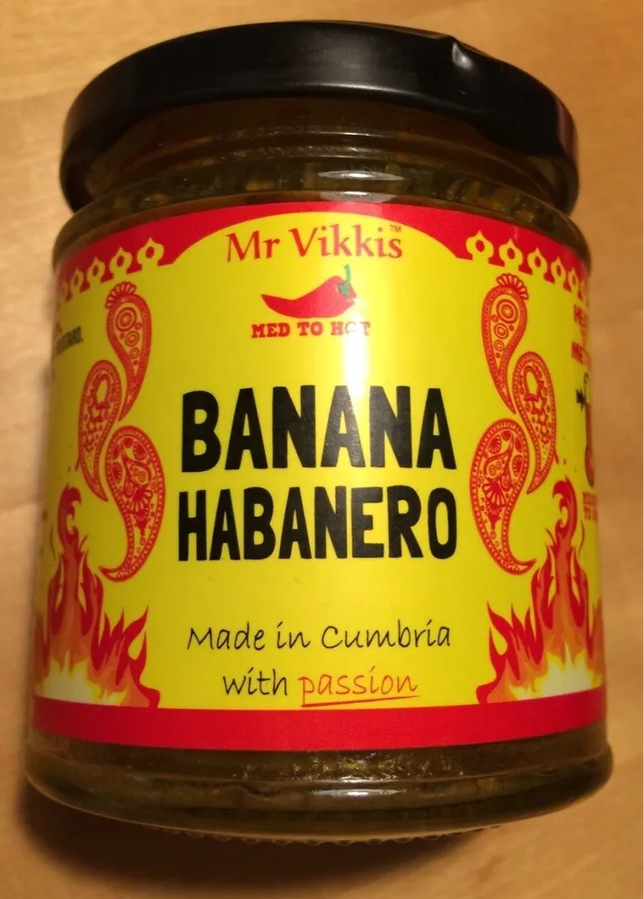 Banana Habanero Sauce