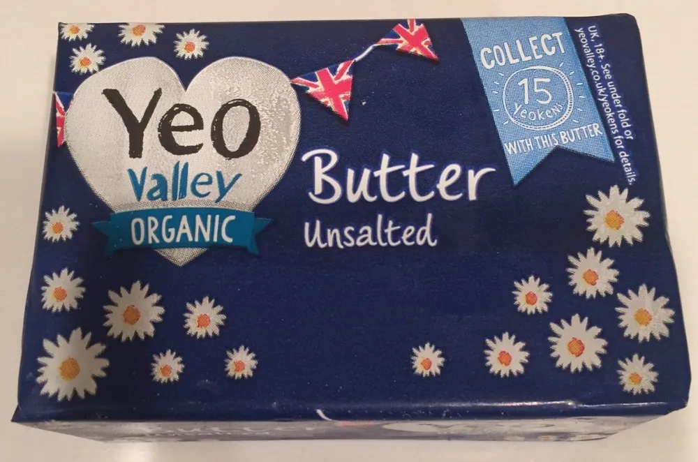 Butter unsalted