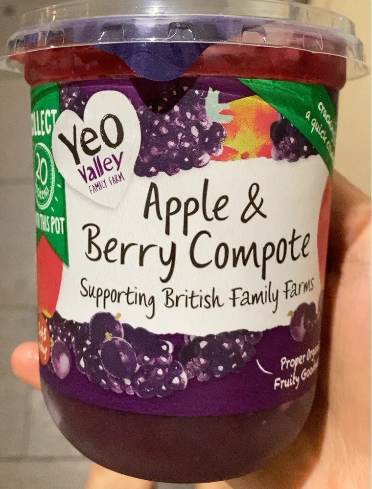 Apple & Berry compote