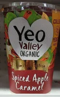 Spiced apple caramel yogurt