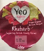 Rhubarb yeogurt
