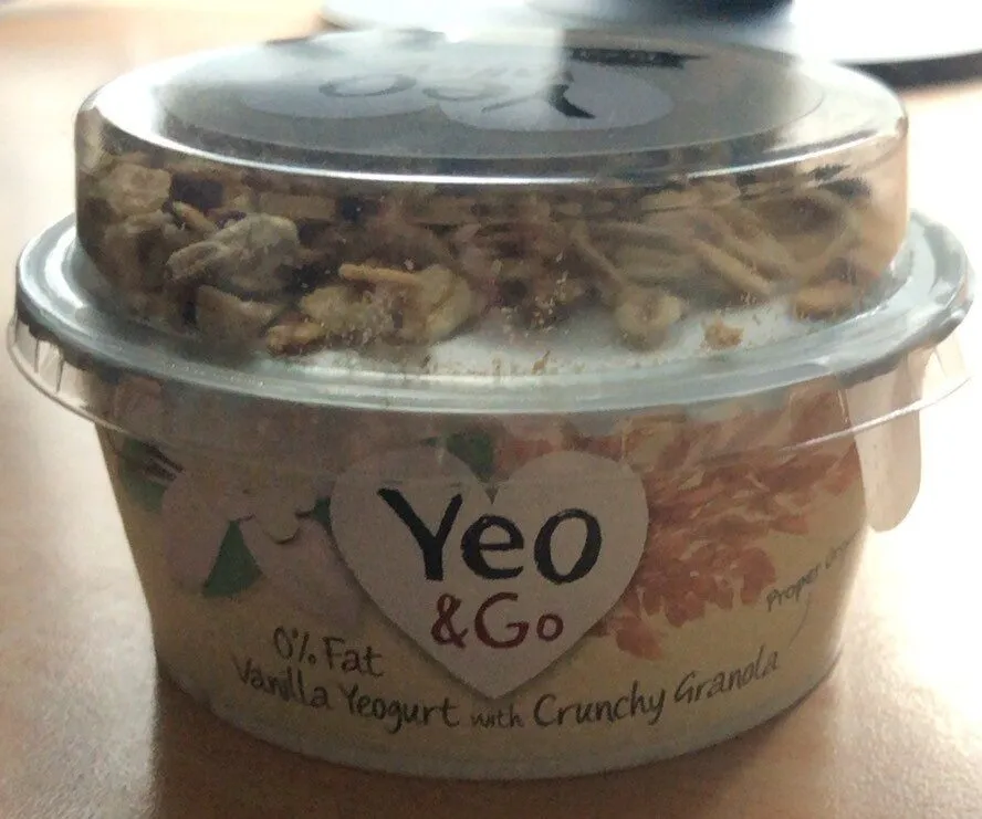 Vanilla Yeogurr with Crunchy Granola