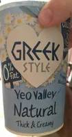 Yeo Valley 0% Fat Greek Style Natural Yoghurt