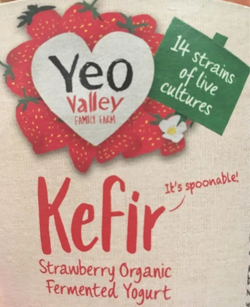 Kefir strawberry