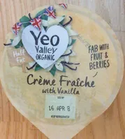 Creme fraiche with vanilla