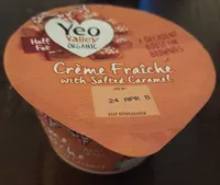Crėme Fraîche with salted Caramel
