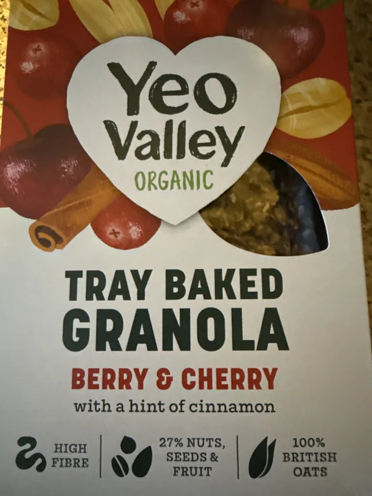 Tray Baked Granola Berry And Cherry