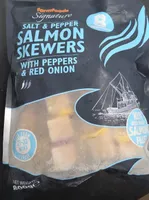 Salt & Pepper Salmon Skewers