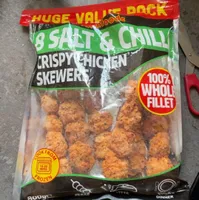 Salt & Chilli Crispy Chicken Skewers