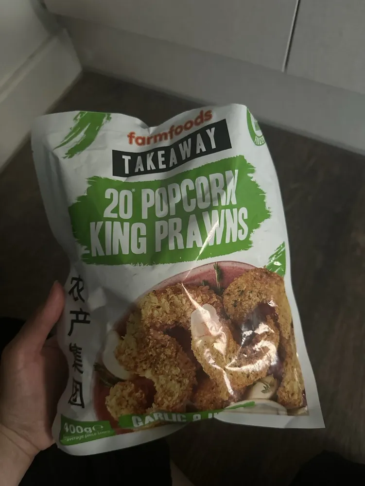 20 Popcorn King Prawns