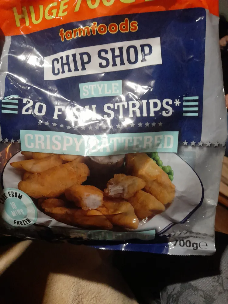 Chip Shop Style 20 Fish Strips