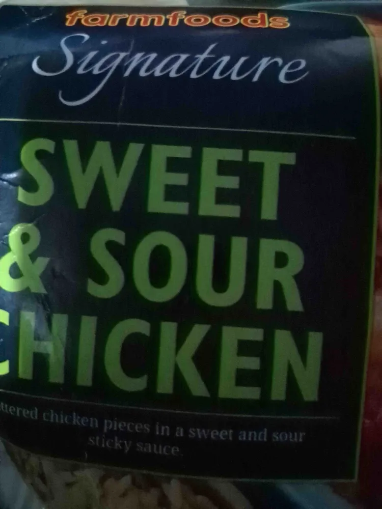 Sweet and sour chicken